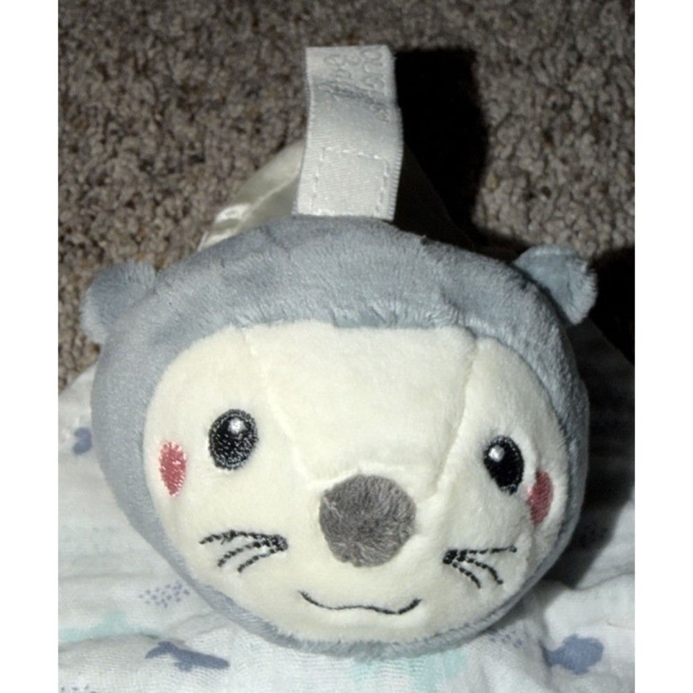 Douglas Baby Indy Sea Otter Paci Lovey Baby‎ Plush Toy Muslin Knotted Satin 2021